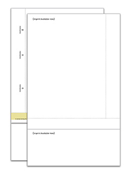 Combination letterhead / envelope - form com-le